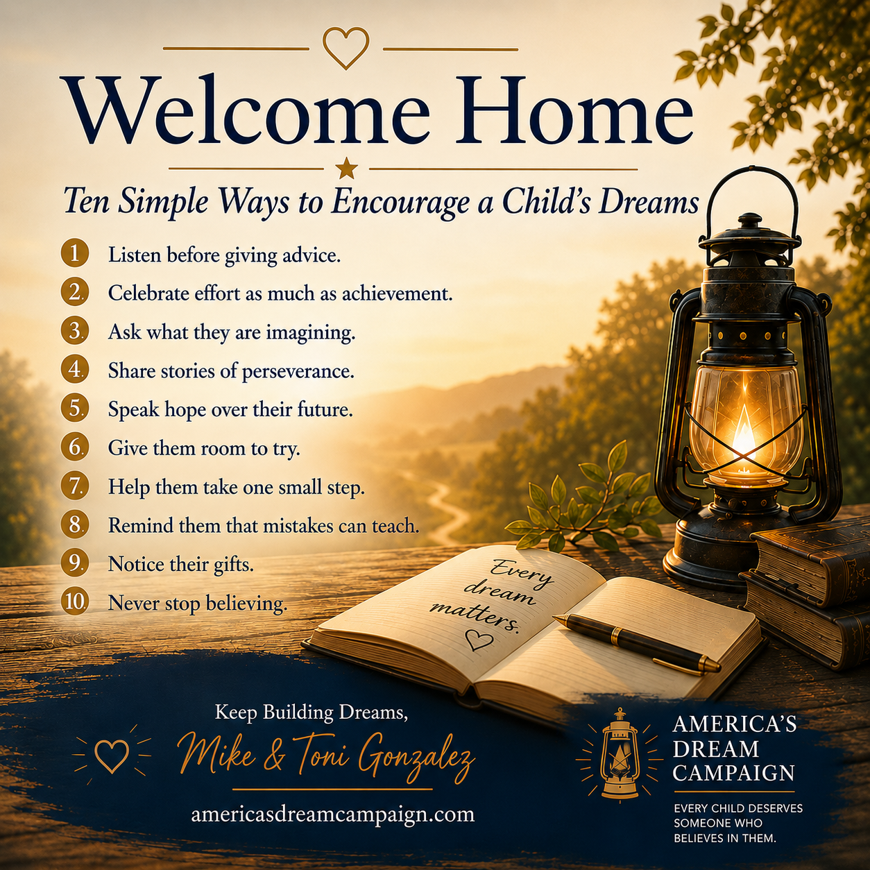 Ten Simple Ways to Encourage a Child's Dreams free download